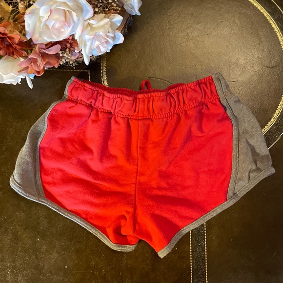 Victoria's Secret PINK Varsity Short-Red & Gray - Picture 4 of 5